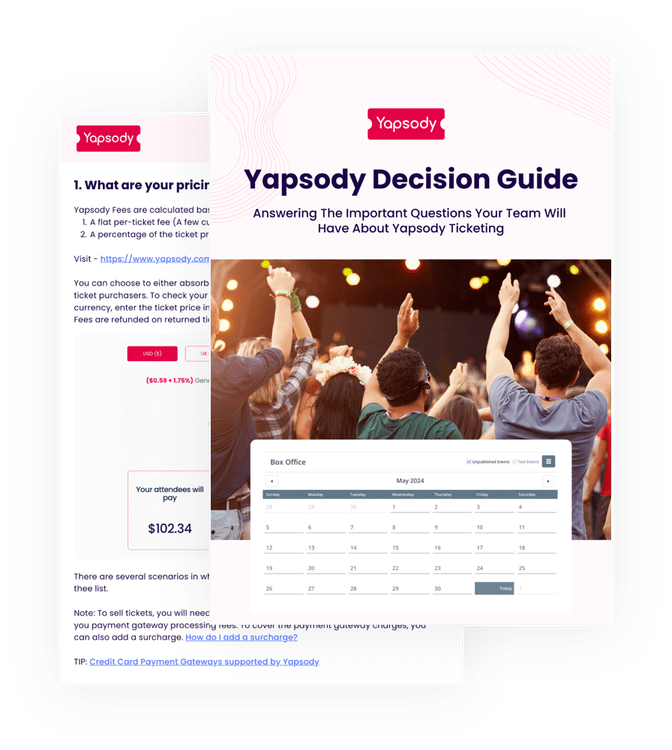 Yapsody Decision Guide