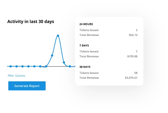 Yapsody - Ticketing - Features - Advanced Reporting and Analysis Options