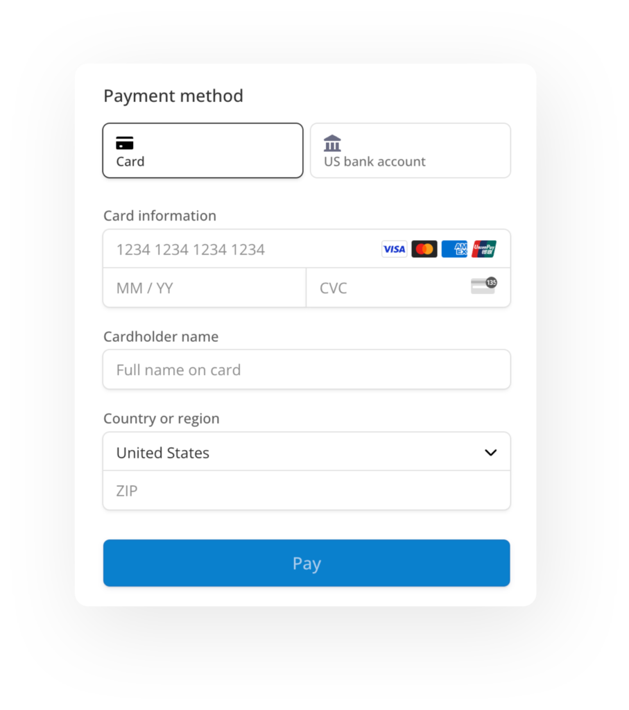 Yapsody - Ticketing Features - Pay Bill with Card